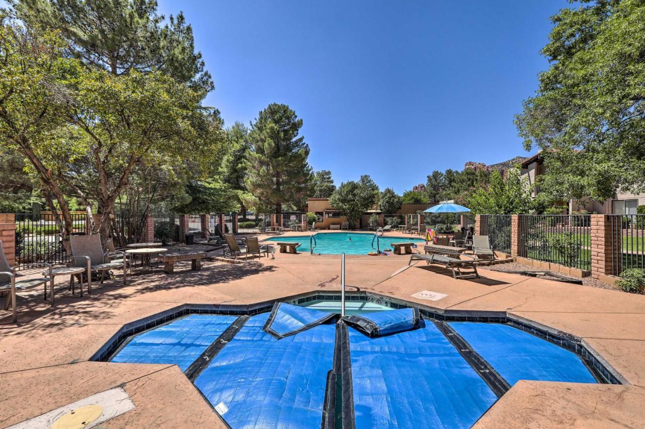 Sedona Condo Mtn Views, Balcony And Hot Tub Access Eksteriør billede