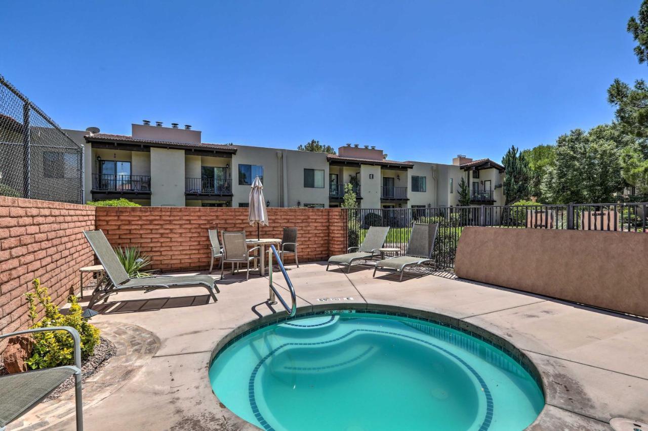 Sedona Condo Mtn Views, Balcony And Hot Tub Access Eksteriør billede