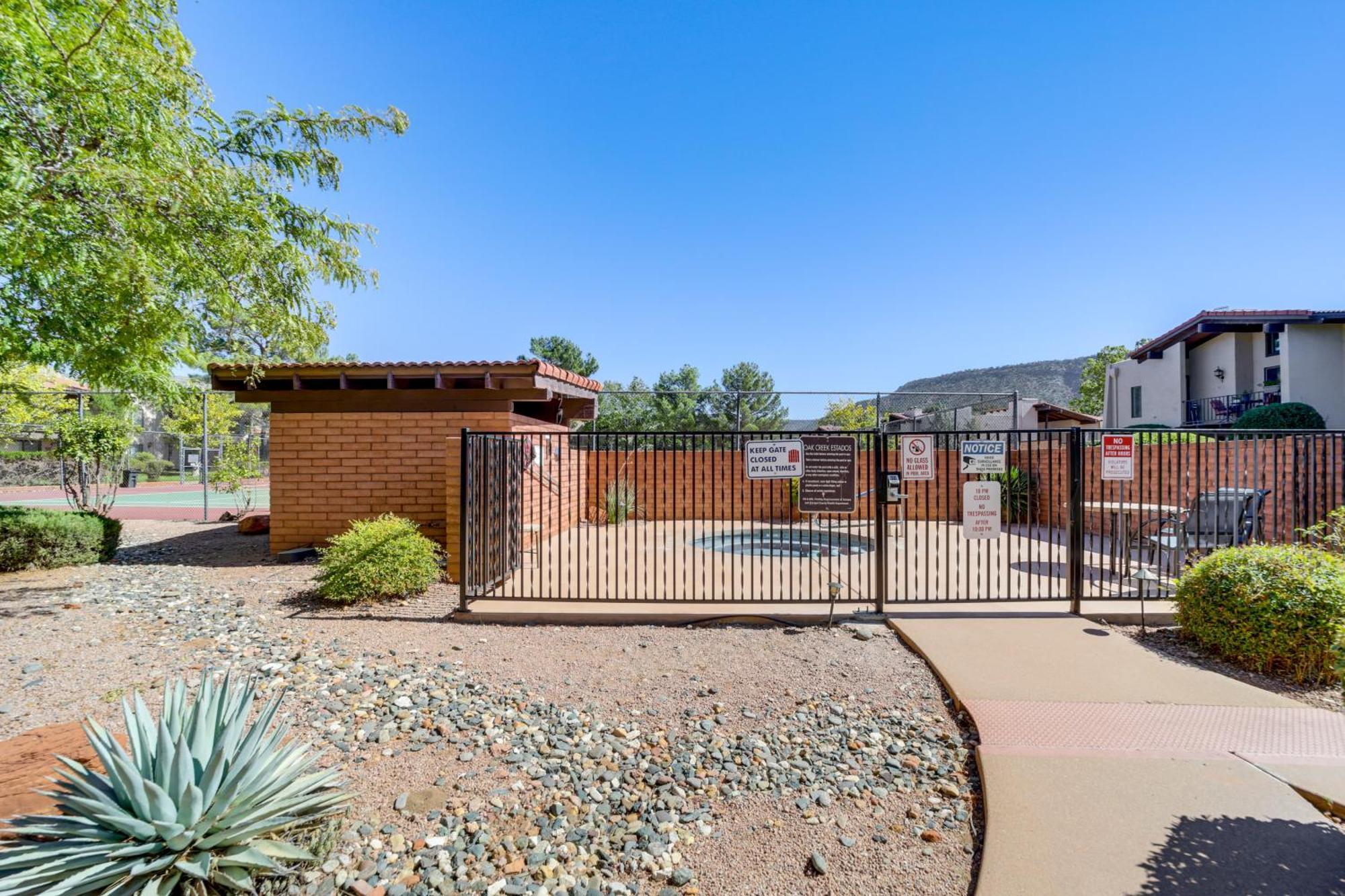 Sedona Condo Mtn Views, Balcony And Hot Tub Access Eksteriør billede