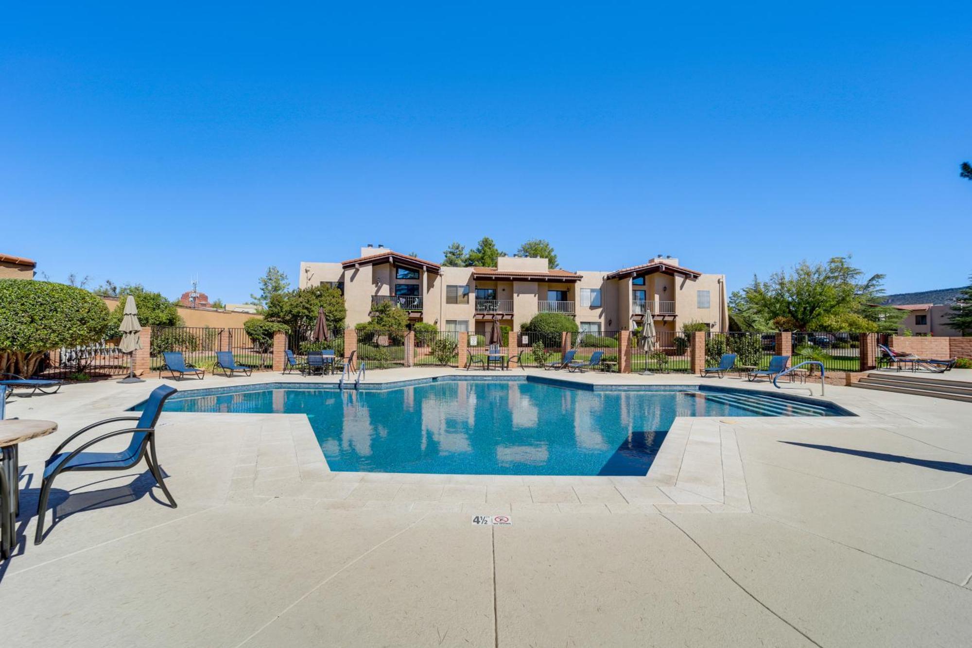 Sedona Condo Mtn Views, Balcony And Hot Tub Access Eksteriør billede